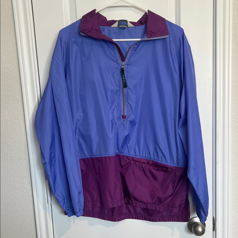 L.L. Bean Blue and Purple Jacket